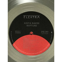Anita Baker Rapture RIAA 2x Multi-Platinum Album Award