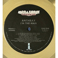 Anthrax I’m The Man RIAA Gold EP Award - Record Award