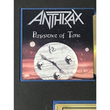 Anthrax Persistence Of Time RIAA Gold Album Award - Record Award