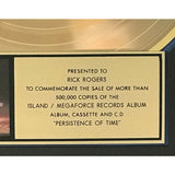 Anthrax Persistence Of Time RIAA Gold Album Award - Record Award