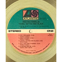 Aretha Franklin Young Gifted And Black RIAA Gold Album Award - RARE - Record Award