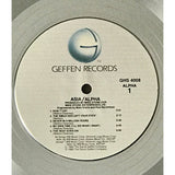 Asia Alpha RIAA Platinum Album Award - Record Award
