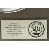 Asia Alpha RIAA Platinum Album Award - Record Award