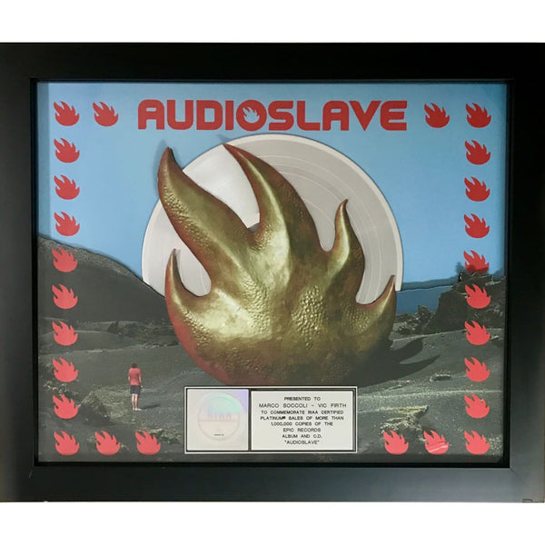 Audioslave debut RIAA Platinum Album Award - Record Award