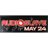 Audioslave Promo Poster Signed by Cornell Morello Commerford Wilk w/JSA LOA - RARE - Music Memorabilia