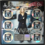 Avril Lavigne Let Go RIAA 6x Multi-Platinum Award - Record Award
