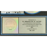 Babyface The Day RIAA 2x Multi-Platinum Album Award - Record Award