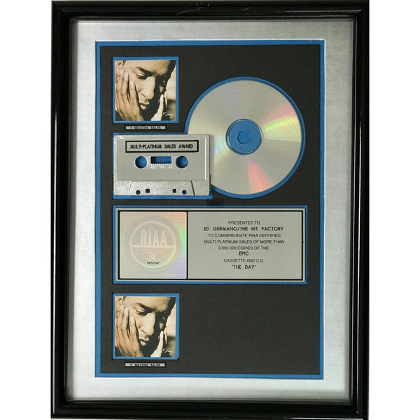 Babyface The Day RIAA 2x Multi-Platinum Album Award - Record Award