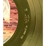 Bad Company Straight Shooter RIAA Gold Album Award - Record Award