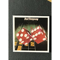 Bad Company Straight Shooter RIAA Gold LP Award to Boz Burrell - RARE - Record Award