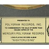Bar-Kays Nightcruising RIAA Gold Album Award - Record Award
