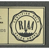 Bar-Kays Nightcruising RIAA Gold Album Award - Record Award