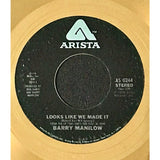 Barry Manilow ’Looks Like We Made It’ RIAA Gold Single Award - Record Award