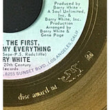 Barry White ’You’re The First The Last My Everything’ 1970s Disc Award Ltd - RARE - Record Award