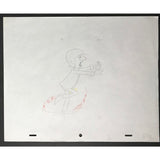 Beatles 1965-69 Cartoon - Framed Original Animation Cel Ringo Starr Drawing- RARE - Music Memorabilia