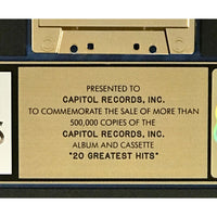 Beatles 20 Greatest Hits RIAA Gold Album Award