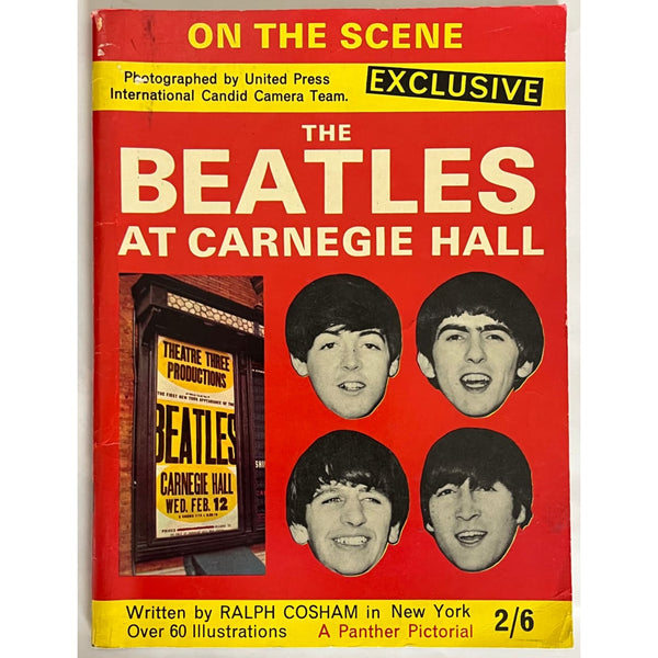 Beatles at Carnegie Hall 1964 Magazine - Music Memorabilia