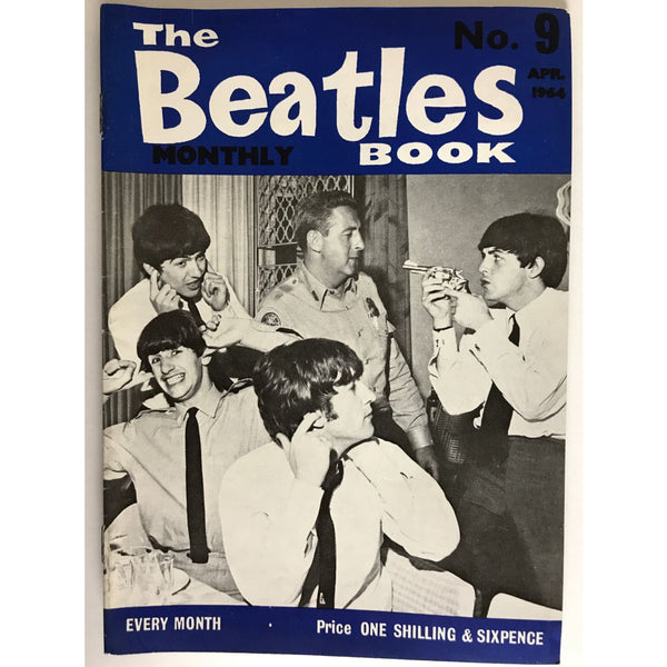 Beatles Book Monthly Magazine April 1964 Issue #9 - RARE - Music Memorabilia