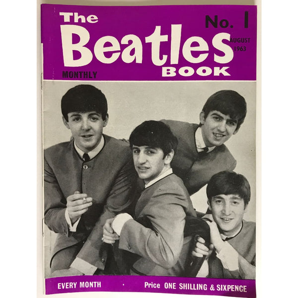 Beatles Book Monthly Magazine Aug 1963 Issue #1 - RAREST - Music Memorabilia