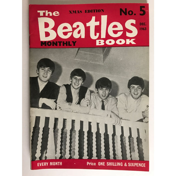 Beatles Book Monthly Magazine Dec 1963 Issue #5 - RARE - Music Memorabilia