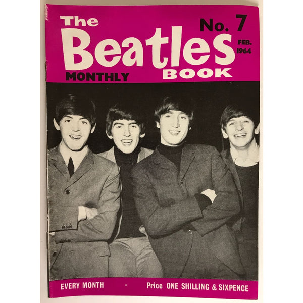 Beatles Book Monthly Magazine Feb 1964 Issue #7 - RARE - Music Memorabilia