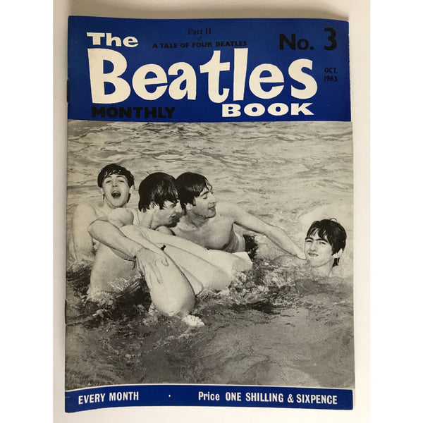 Beatles Book Monthly Magazine Oct 1963 Issue #3 - RARE - Music Memorabilia