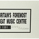 Beatles Cavern Club Photo Signed by Pete Best #2163/10K - Music Memorabilia