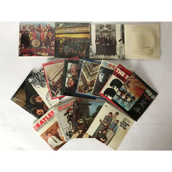 Beatles Chu-Bops Miniature Bubble Gum Album Set 1-16 Sealed 80s - Music Memorabilia