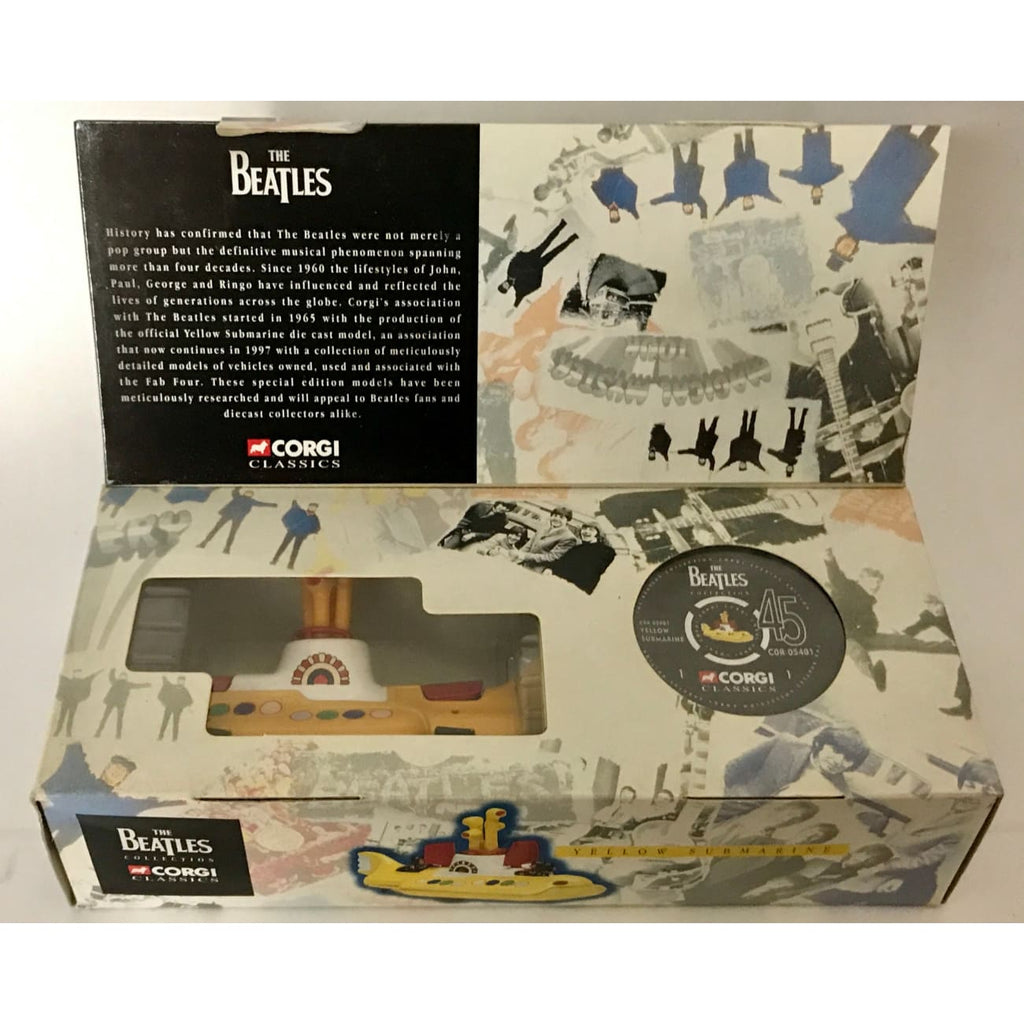 musicgoldmine.com - Beatles Corgi Yellow Submarine 1997 Toy 