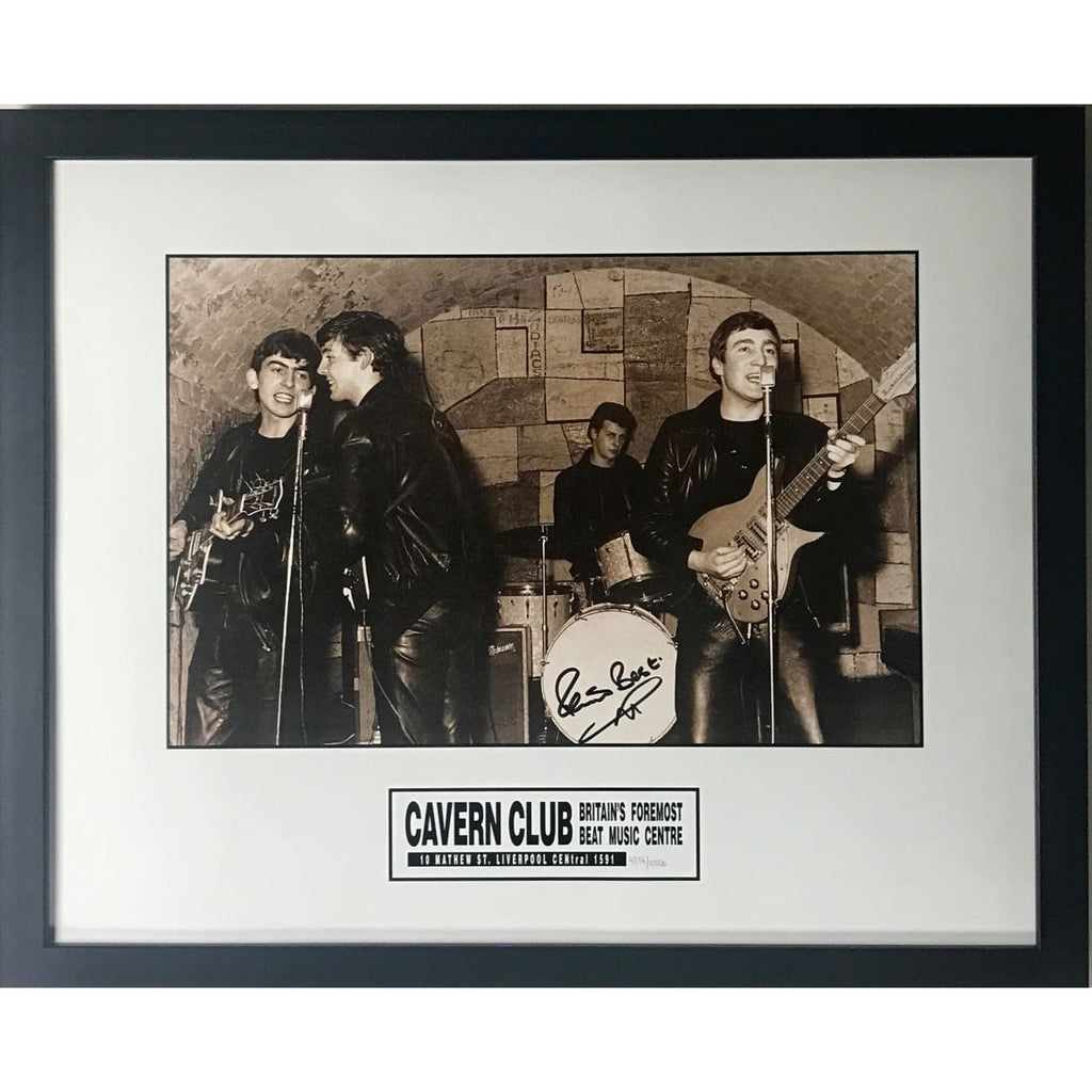 The Beatles Cavern Club 額装写真 サイン入り beatles-ltd-edition-cavern-