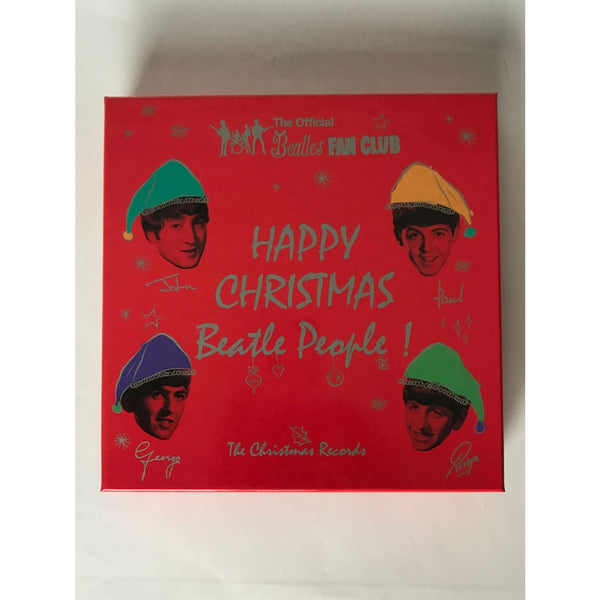 Beatles Official Fan Club Happy Christmas Beatle People 2017 7 Singles Box Set Sealed - Media