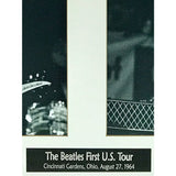 Beatles Rare 1964 First U.S. Tour Photo Collage - Music Memorabilia
