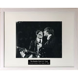 Beatles Rare 1964 First U.S. Tour Photos - 10 Options - #1 John + Paul 1 / White / With Plate - Music Memorabilia