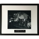 Beatles Rare 1964 First U.S. Tour Photos - 10 Options - #2 Fab Four / Black / With Plate - Music Memorabilia