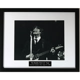 Beatles Rare 1964 First U.S. Tour Photos - 10 Options - #7 John / Black / With Plate - Music Memorabilia