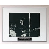 Beatles Rare 1964 First U.S. Tour Photos - 10 Options - #8 George / White / With Plate - Music Memorabilia
