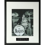 Beatles Rare 1964 First U.S. Tour Photos - 10 Options - #9 Ringo / Black / With Plate - Music Memorabilia