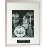 Beatles Rare 1964 First U.S. Tour Photos - 10 Options - #9 Ringo / White / With Plate - Music Memorabilia