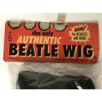 Beatles Wig 1964 Lowell Toy Mfg. Sealed Original - Music Memorabilia