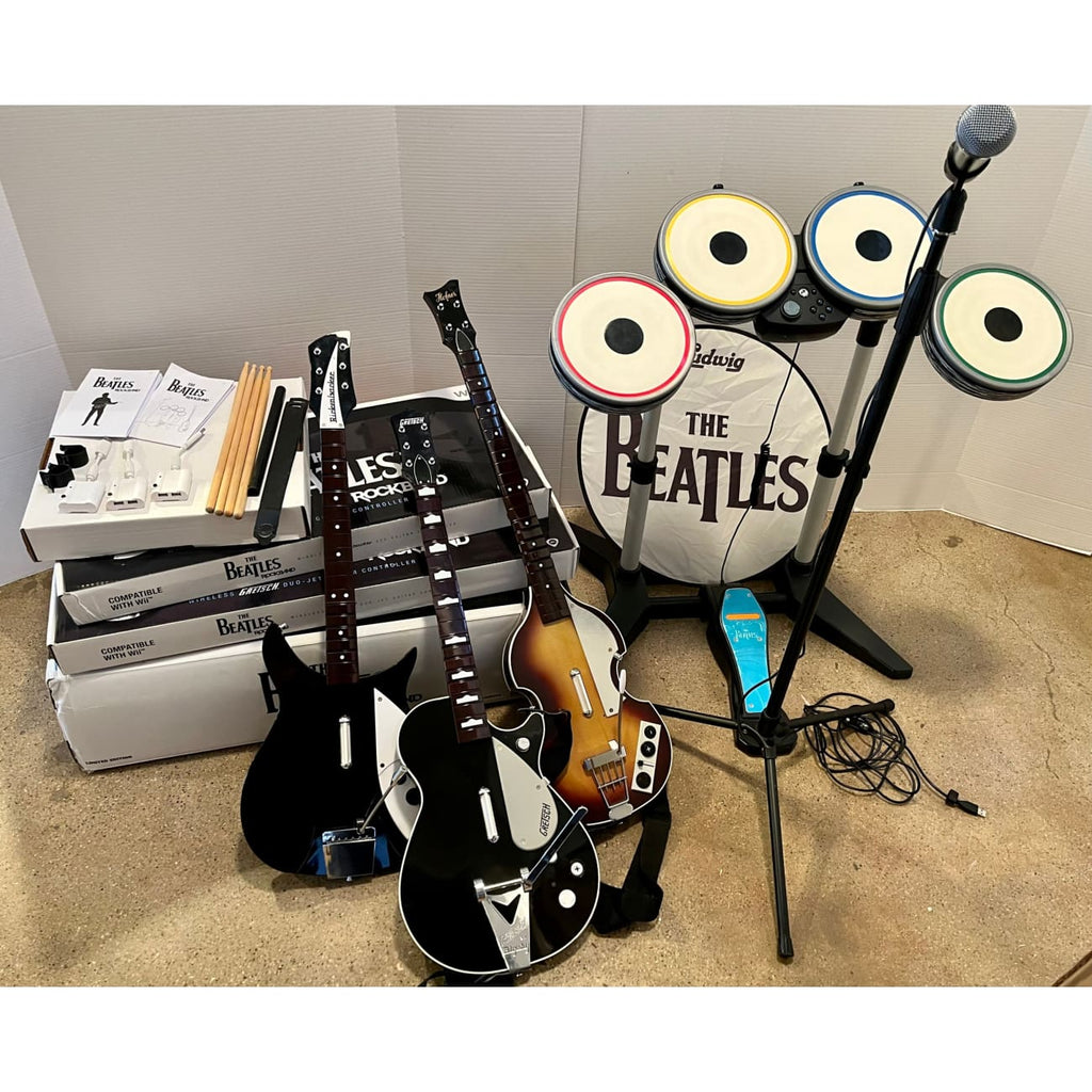 musicgoldmine.com - Beatles Wii 2009 Limited Edition Rock Band 