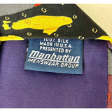 Beatles Yellow Submarine Necktie 100% Silk 1991 - Music Memorabilia