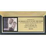 BeBe & CeCe Winans Heaven RIAA Gold Album Award - Record Award