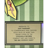 Big Bad Voodoo Daddy Americana Deluxe RIAA Gold Award - Record Award