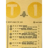 Billboard Hot 100 Nov. 25 1967 Chart Plaque - Music Memorabilia