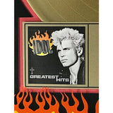 Billy Idol Greatest Hits RIAA Gold Album Award - Record Award