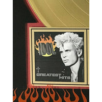 Billy Idol Greatest Hits RIAA Gold Album Award - Record Award