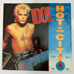 Billy Idol ’Hot In The City’ Single vinyl Import 12’ 1987 - Media
