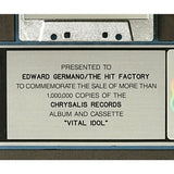 Billy Idol Vital Idol RIAA Platinum Album Award - Record Award