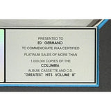 Billy Joel Greatest Hits Vol. 3 RIAA Platinum Album Award - Record Award