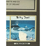 Billy Joel River Of Dreams RIAA 4x Multi-Platinum Album Award - Record Award